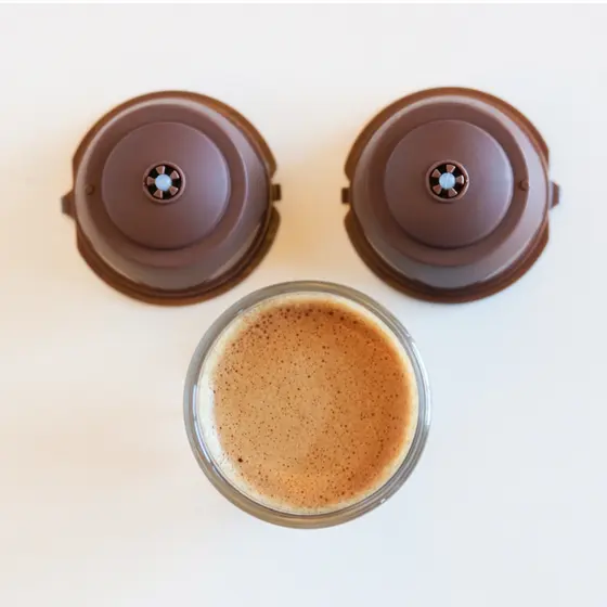 Reciclável e reutilizável Cápsulas Reutilizável Dolce Gusto Recarregável