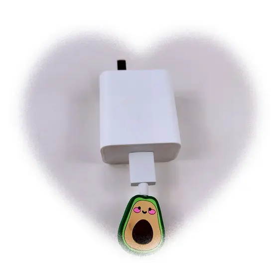 15 Uni Protetor De Cabo Personagens Carregador Fone USB IPhone Android