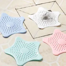 5 Tampa De Silicone Ralo Pia Tampa Estrela Cozinha Banheiro Universal Filtro