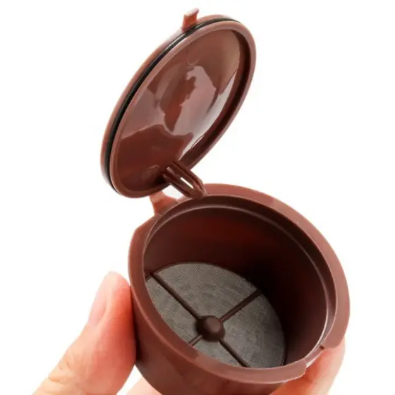 25 Capsula Reutilizável Dolce Gusto Com Filtro Da Cápsula De Café Recarregáveis Refrescante