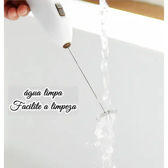 3 PCS Mini Mixer Batedor De Bebidas Café Leite Ovos Clara Portátil Elétrico Inox Misturador