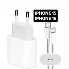Carregador iPhone 15 16 Original Pro Max Turbo 35W Completo Cabo Tipo C Tipo C