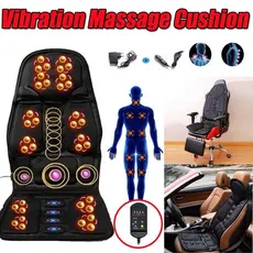 Assento Massageador Elétrico Costas Carro Cama Sofá Cadeira