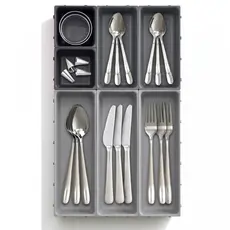Separador Talheres Modular Organizador Gaveta Cozinha 7 PEÇAS
