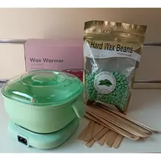 Máquina dobrável do aquecedor da cera do silicone, 100W quente elétrico da cera, 400ml, remoção do cabelo, casa, curso