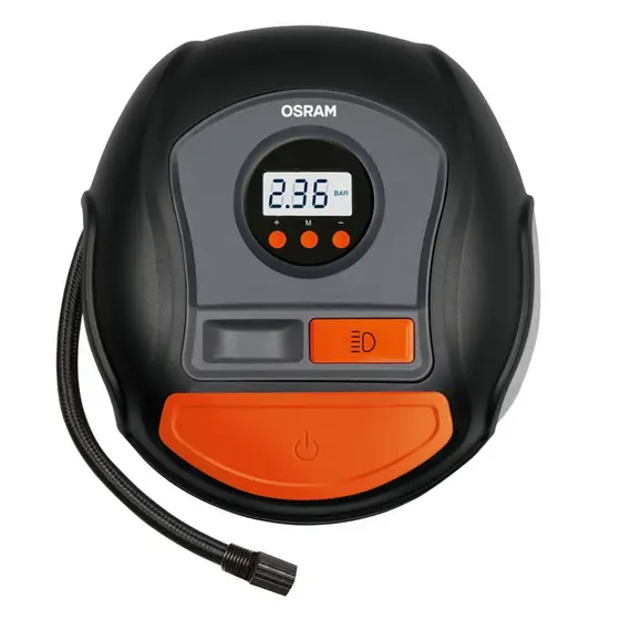 Compressor de Ar Automotivo Portátil Osram 12V 120W Digital