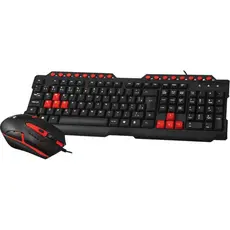 Kit Teclado + Mouse Gamer 4 Botões USB GK-20BK C3Tech