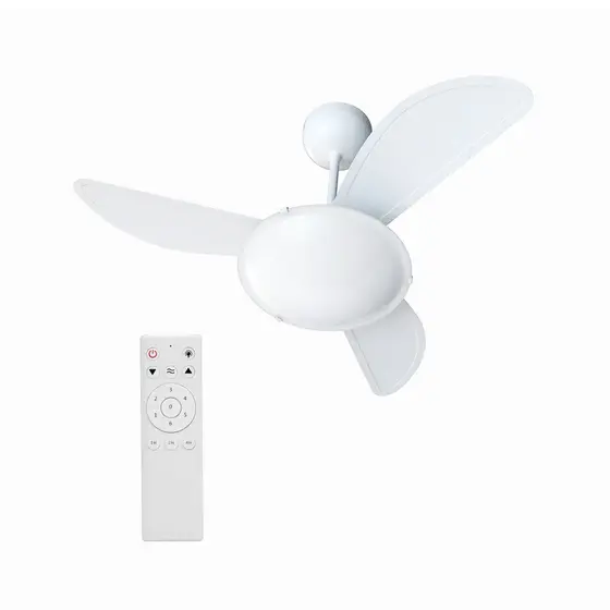 Ventilador de Teto Ventisol Sunny Inverter com Controle Branco Bivolt