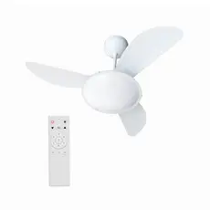 Ventilador de Teto Ventisol Sunny Inverter com Controle Branco Bivolt