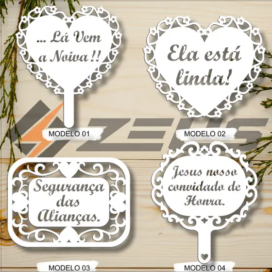 Kit 3 Placas Entrada De Casamento La Vem A Noiva Pagem MDF  Noivo, Noiva, Madrinha, Padrinho