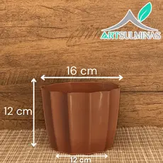 Vaso Cachepô Pequeno Moderno Decorativo para Flores e Plantas Casa Sala Escritório Estilo romano