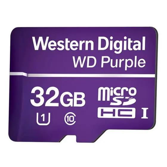 Cartão de Memória Micro SD 32GB WD Purple Western Digital