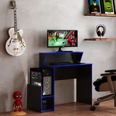 Mesa Gamer 115cm para Computador/PC/Notebook | Escrivaninha Setup Gamer Home Office | FULL Shopee