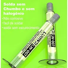 fluxo De Solda Livre De Chumbo  Luowei LW-007