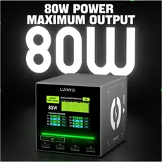 Estação Carregadora Luowei U1 Mini Raptor 80w 8 Portas