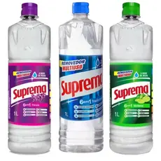 Kit Removedor Perfumado Suprema 1 Litro - 03 Unidades