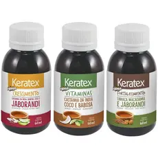 Bomba Tratamento Capilar Keratex 60 ml - Escolha em Variação