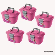 maleta mini lady box organizador plástica ATACADO 5 Un