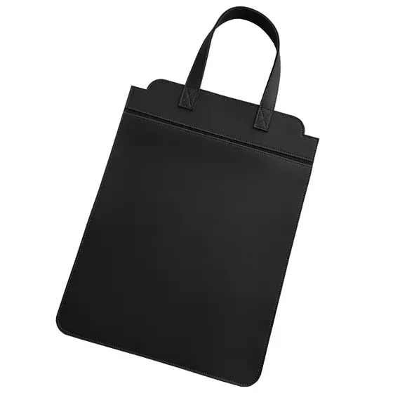 Porta Lixo Automotivo em Couro Ecológico Preto