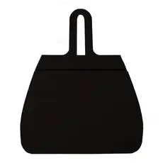 Lixeira Para Automóvel Preto em Couro Sintético