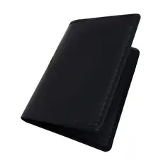 Carteira Masculina em Couro Sintético Preto