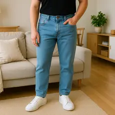 Calça Jeans Clara Masculina Tradicional Conforto e Elegância