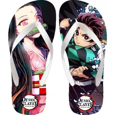 Chinelo Demon Slayer Nezuko Kamado/Tanjirō Kamado