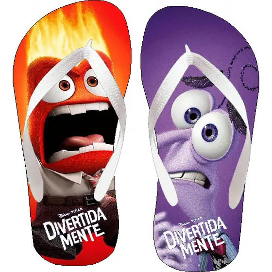 Chinelo Divertida Mente 2 Ifantil