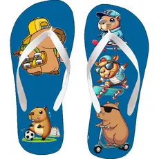 Chinelo Capivara Infantil/Menino/Menina/Personalizado