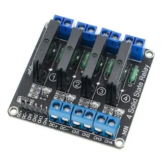 Relé solido 5v 2A módulo G3MB-202P 4canais saida 110/220V