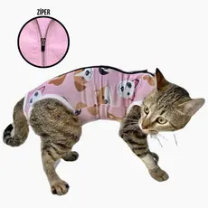 Roupa Pós-cirúrgica Gatos, Roupa Cirurgica para Gatos UV e Antialérgico