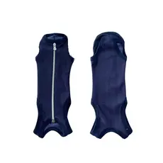 Roupa para Gatos Pós Cirúrgica Castração Azul Jeans