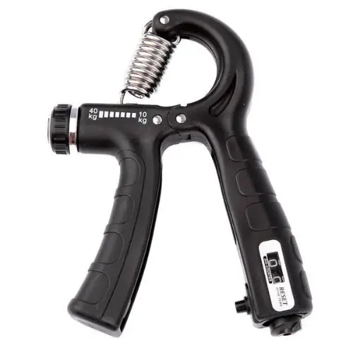 Hand Grip Punho Ajuste Peso Ate 60 Kg Com Contador Fitness