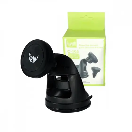 Suporte Veicular Para Celular 2 em 1 Com Imã Painel e Saída de Ar Altomex C-103