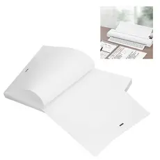 Papel Termico A4 100 Folhas Impressora Termica Bluetooth Trabalho Advogado Processo Lista Arquivo