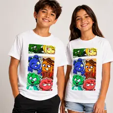 Camisa Camiseta Mundo Torajo T-Shirt Infantil Adulto Juvenil Desenho Personalizada Personagens Leve