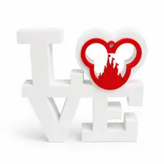 Decoração LOVE Mickey Disney  Enfeite  Mesa Quarto Sala Presente Criativo Romântico Love Mickey Eenfeite Romântico