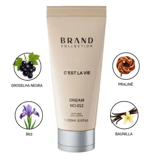 Creme Hidratante Perfumado C est la vie Brand Collection 200ml