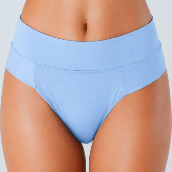 Kit Calcinha Cos Alto Duplo Modeladora Fio Duplo Poliamida Dia a Dia Embina Bumbum