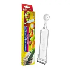 Descascador Furador Boleador Frutas Legumes Batata 2 Em 1 Marca Keita