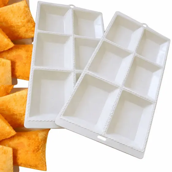 Forma de Pastel 6 Cavidades Prático Fácil Resistente Pastel 10cm
