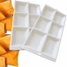Forma de Pastel 6 Cavidades Prático Fácil Resistente Pastel 10cm