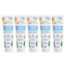 Kit 5 Pomadas Prevenção de Assaduras TURMINHA DA BAGUNÇA 45g