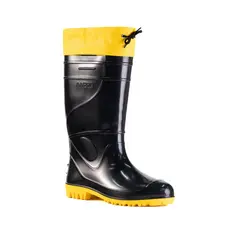 Bota de Borracha com Polaina Impermeável Masculina Feminina Cano Longo Jardim Trabalho EPI