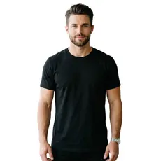 Camiseta Básica 100% Algodão Premium Masculina Lisa Casual Conforto