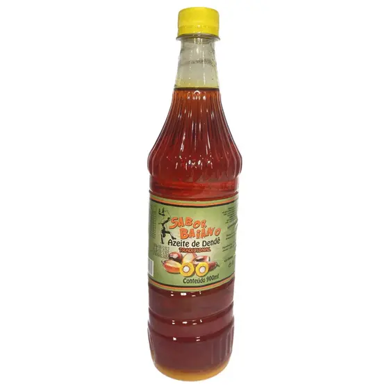 Azeite de Dendê - Sabor Bahiano | Tradicional 900ml