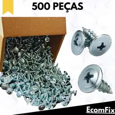 Parafuso Ponta Agulha 4,2x13 para Forro de PVC - Caixa Com 100 200 e 500 Peças