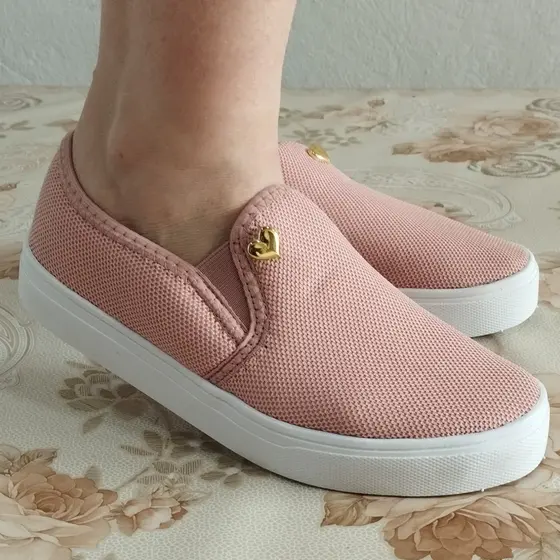 Tênis Sapatênis Casual Slip On Meia Calce Fácil Barato