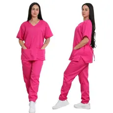 Conjunto Pijama Scrub Cirúrgico Hospitalar de Oxford Unissex