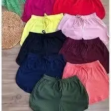 KIT 2 SHORT FEMENINA PLUZ ZEZI MAHLA  CANELADO g4 g5 g6 promoção relâmpago